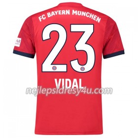 Fotbalový Dres FC Bayern Mnichov Vidal 23 Domácí 2018/19